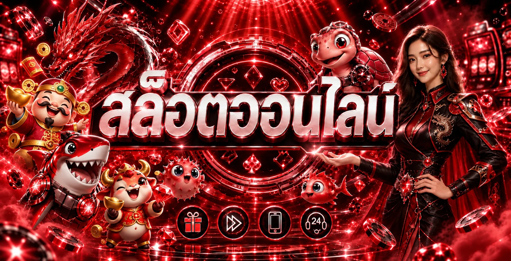 สล็อตออนไลน์ JOKERSLOTZ888S พร้อมตัวละครเกมและเมนูบริการ